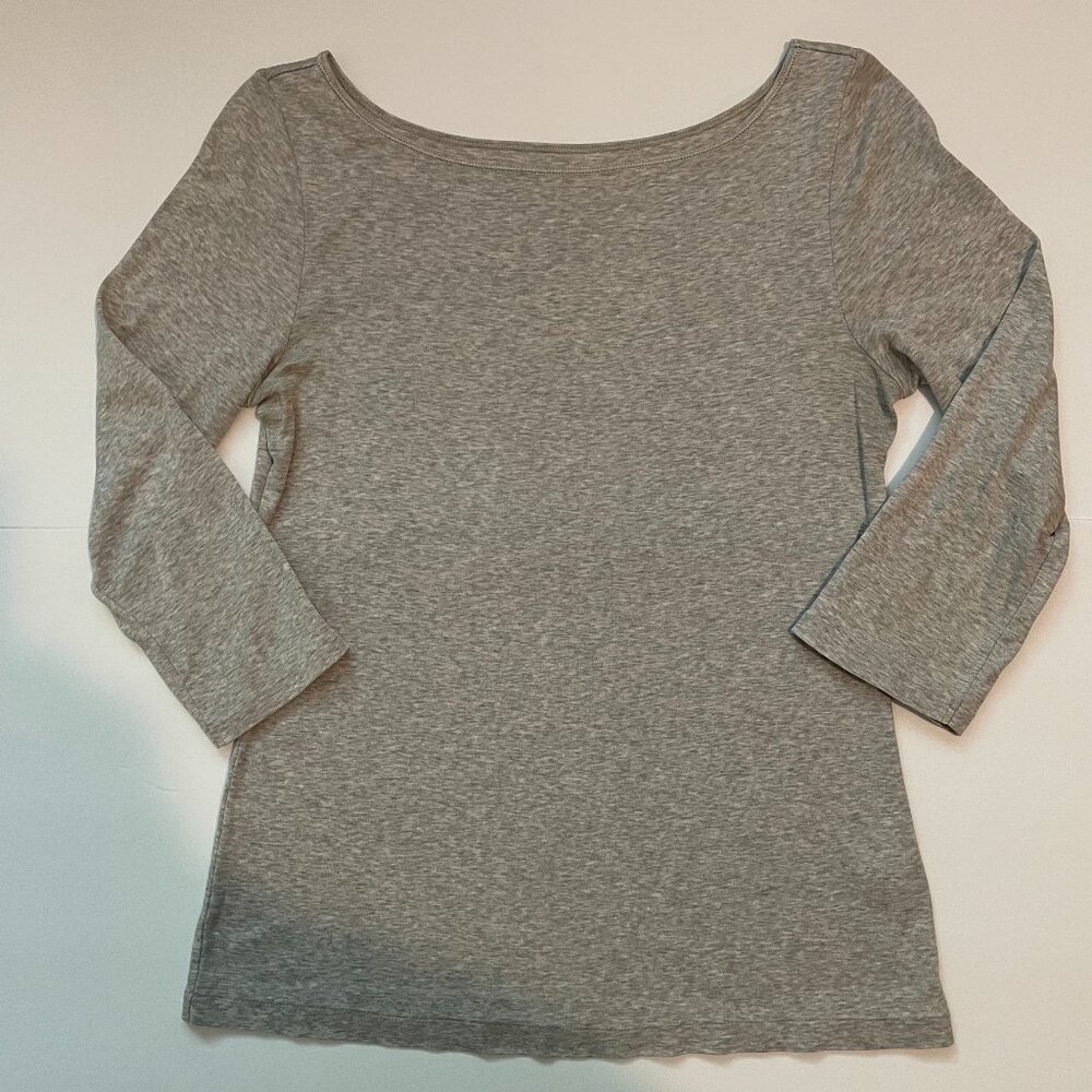 Banana Republic Boatneck 3/4 Sleeve Top - Size M